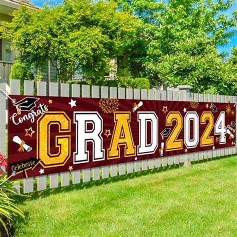 maroon graduation decorations|graduation 2024 party decorations.